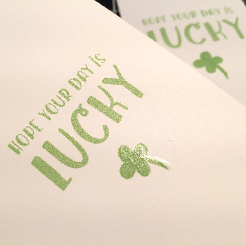 Think about your lucky day and write about it in first person picture