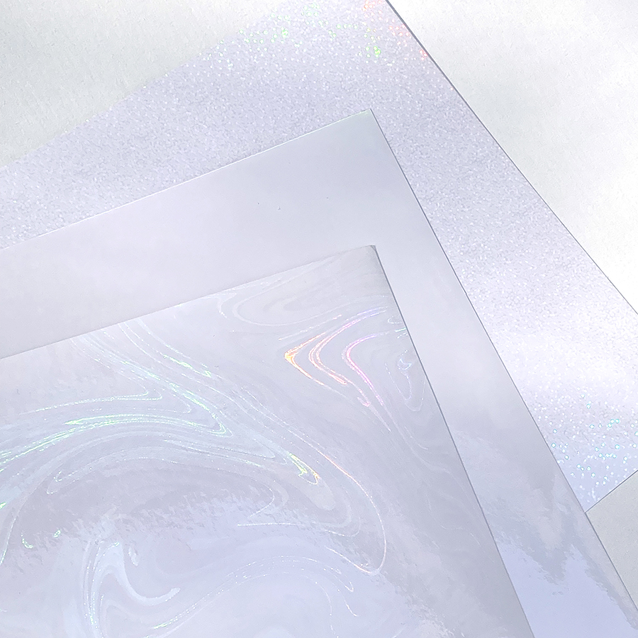 White Holographic Cardstock – New, New, New! – Etc Papers